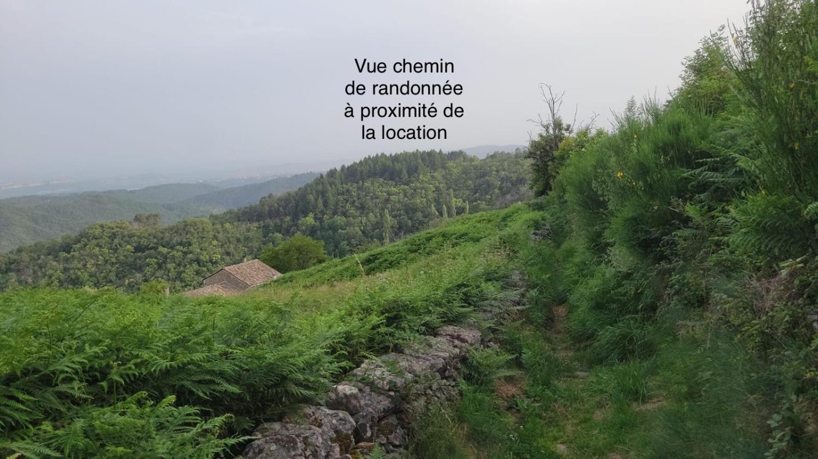 Saint-Andéol-de-Vals Mas De Sarjac 아파트 외부 사진